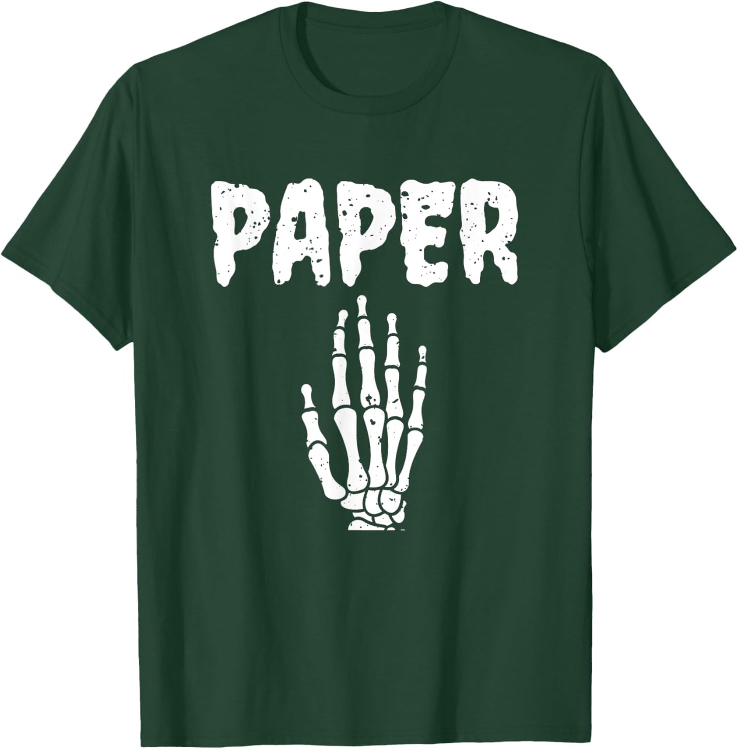 Rock, Paper, Scissors Team Costume - Funny Halloween T-Shirt - T-Shirt | Forest