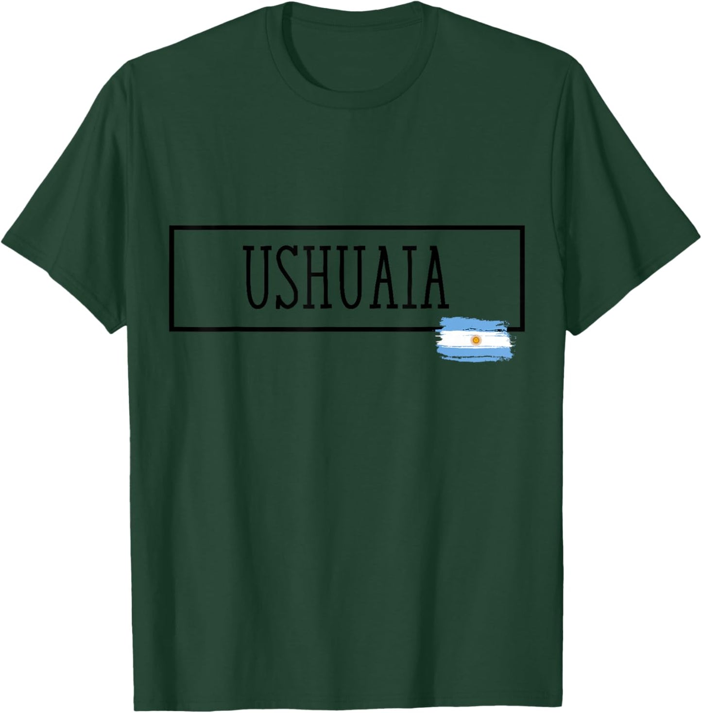 Ushuaia Argentina Souvenir Vacations Travel Women Men T-Shirt - T-Shirt | Forest