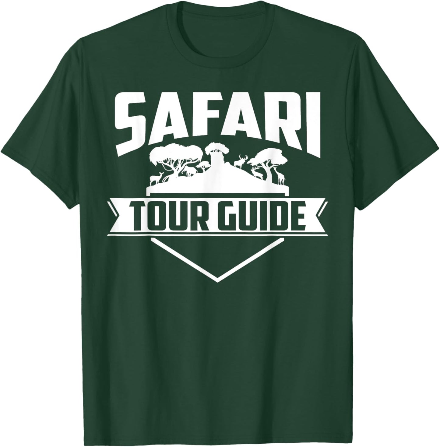 Cool Safari Tour Guide Design Women Zookeeper Safari T-Shirt - T-Shirt | Forest