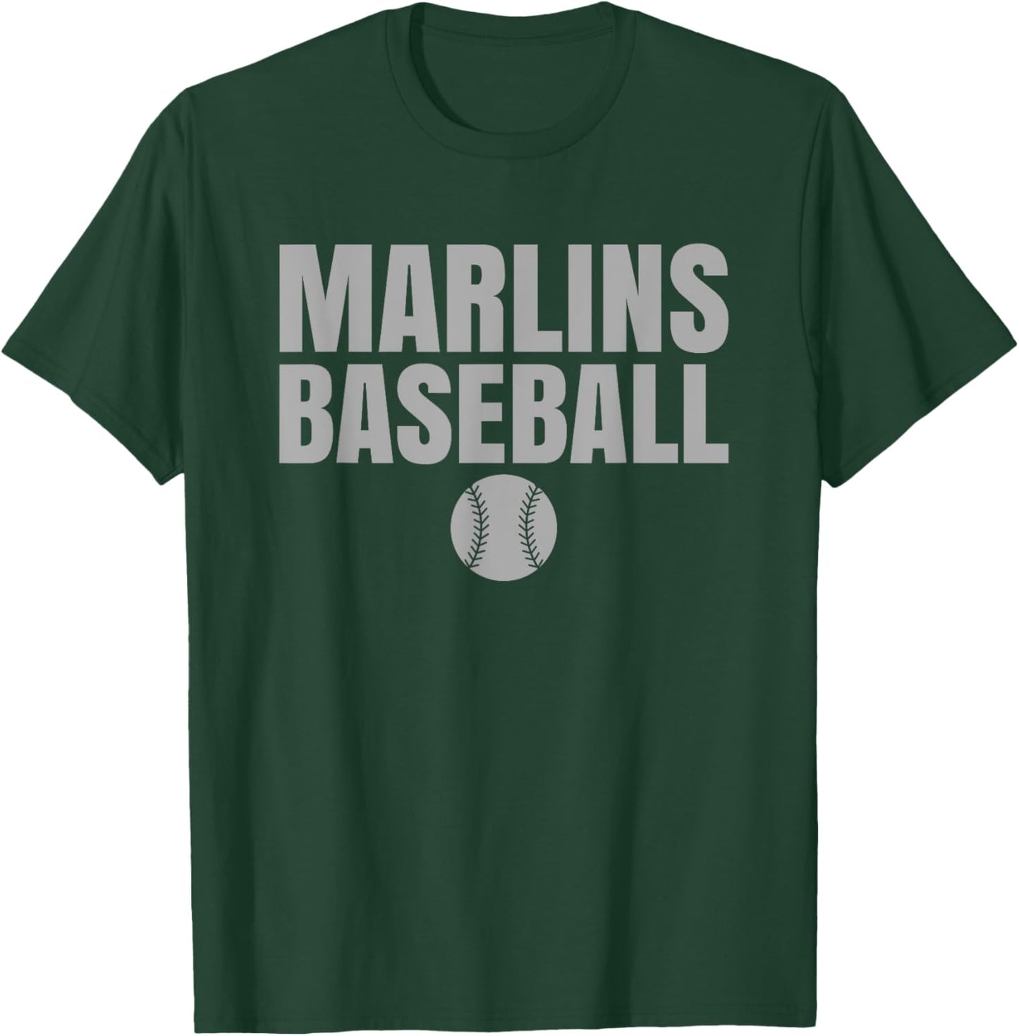 Arnold Marlins Baseball T-Shirt - T-Shirt | Forest