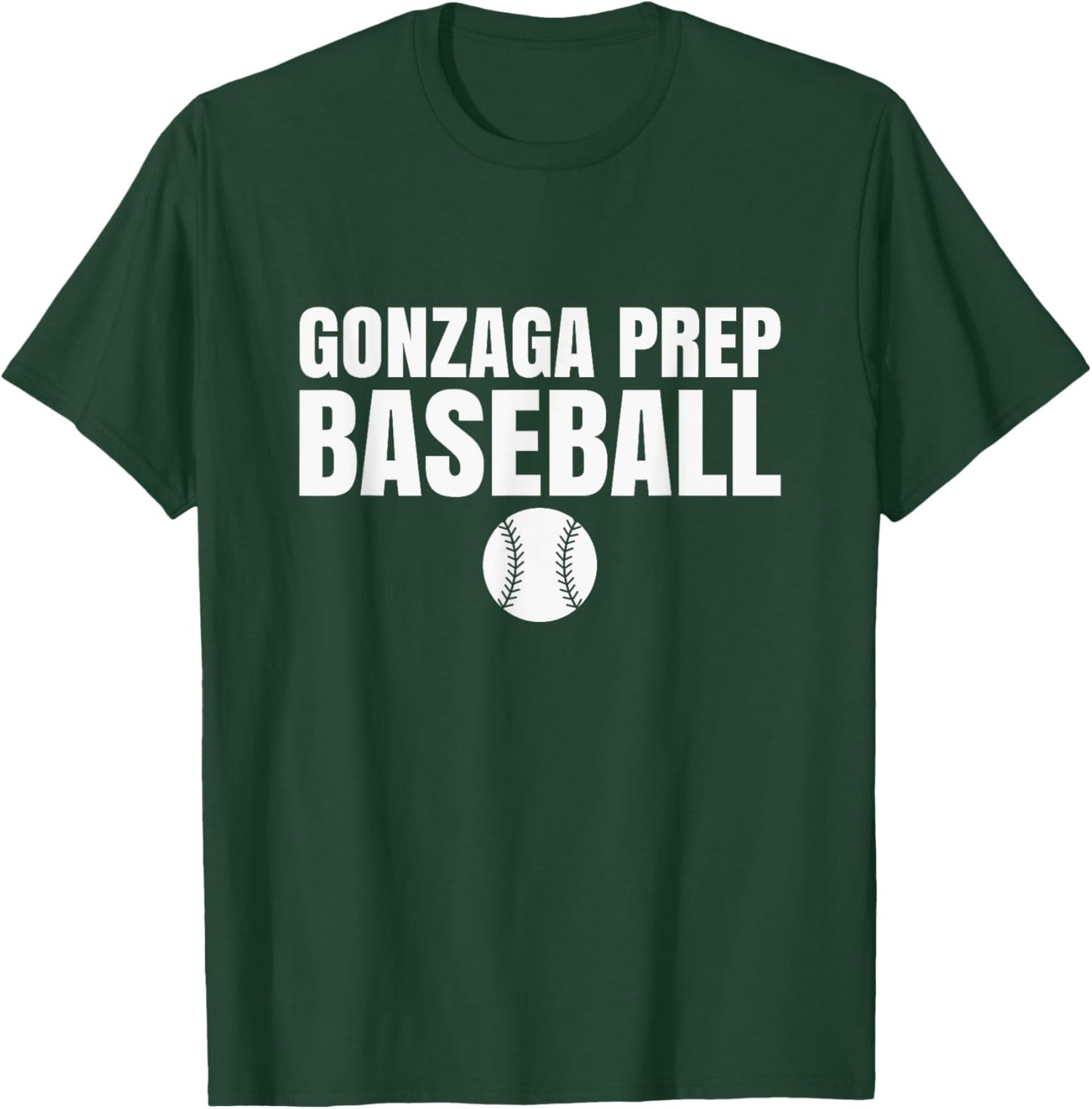 Gonzaga Prep School Baseball T-Shirt - T-Shirt | Forest