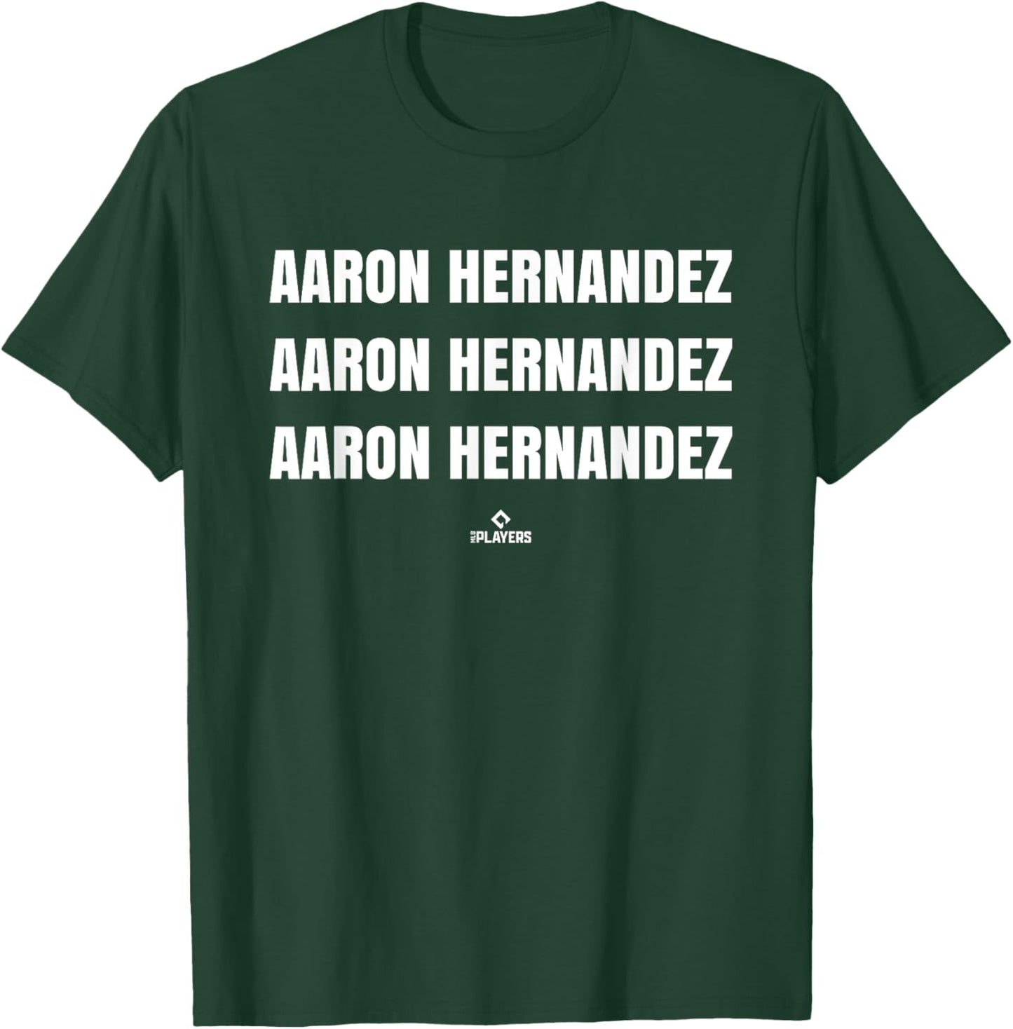 Chant Aaron Hernandez Prospect Baseball Fan Gear T-Shirt - T-Shirt | Forest