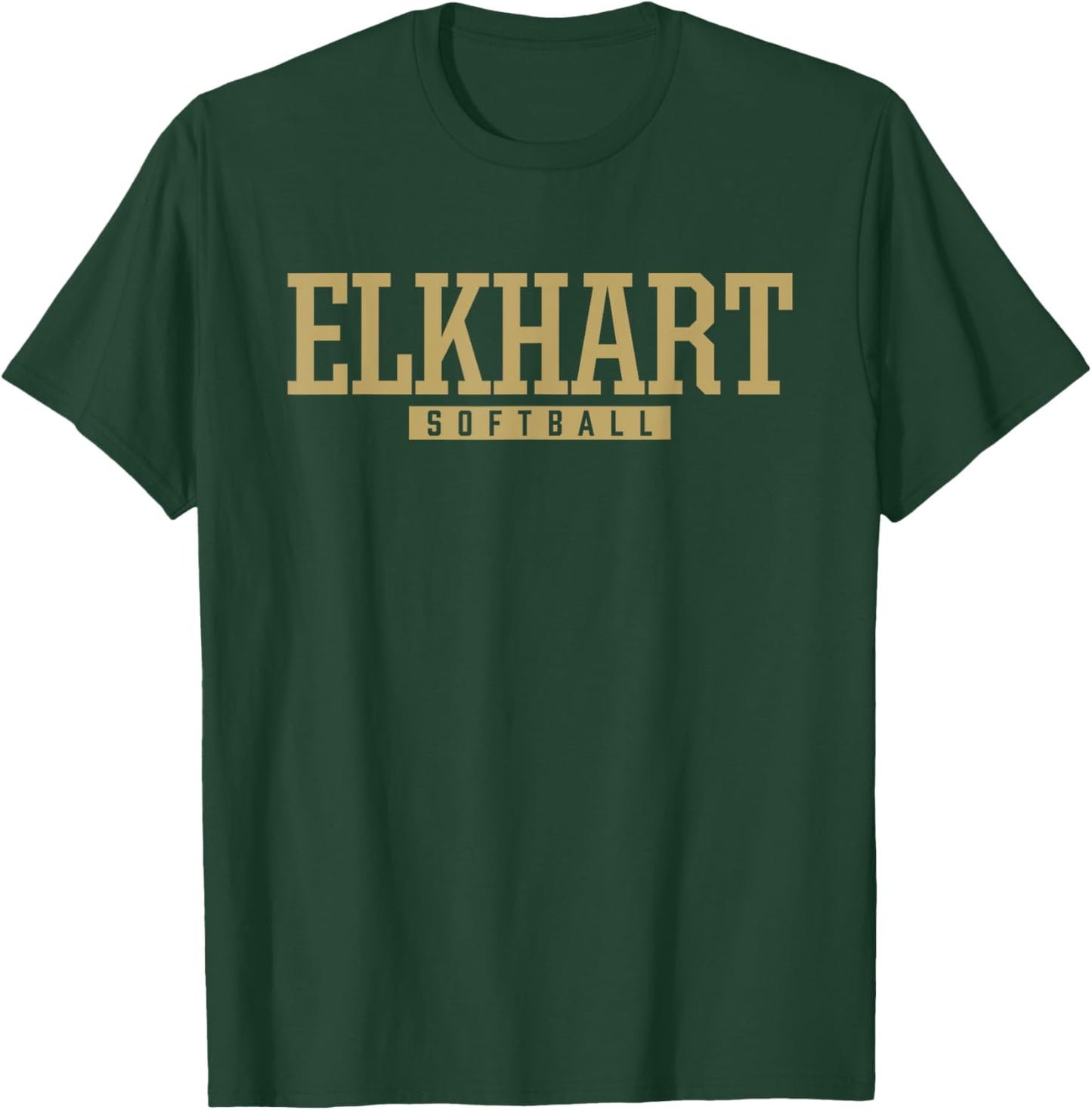 Elkhart High School Softball T-Shirt - T-Shirt | Forest