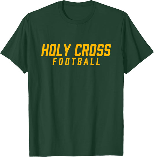 Holy Cross High School Football Team T-Shirt - T-Shirt | Forest