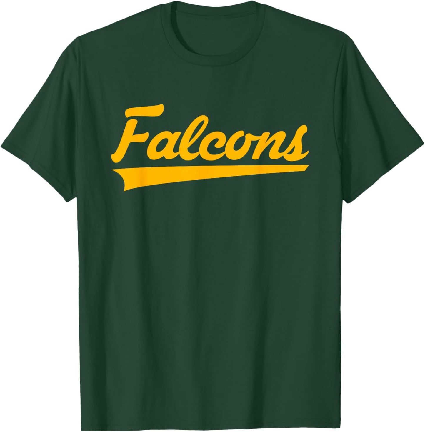 Bishop Fenwick Falcons Vintage Swoosh T-Shirt - T-Shirt | Forest
