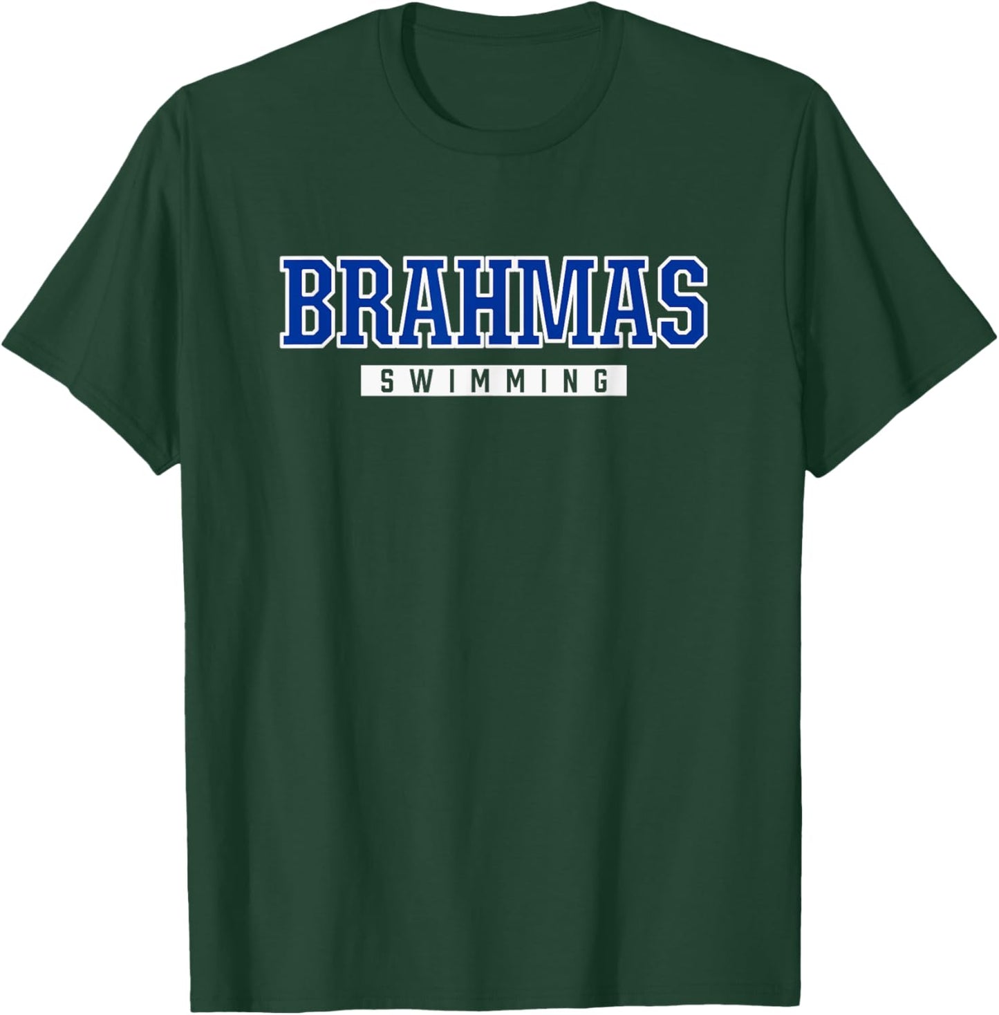 Macarthur Brahmas Swimming T-Shirt - T-Shirt | Forest