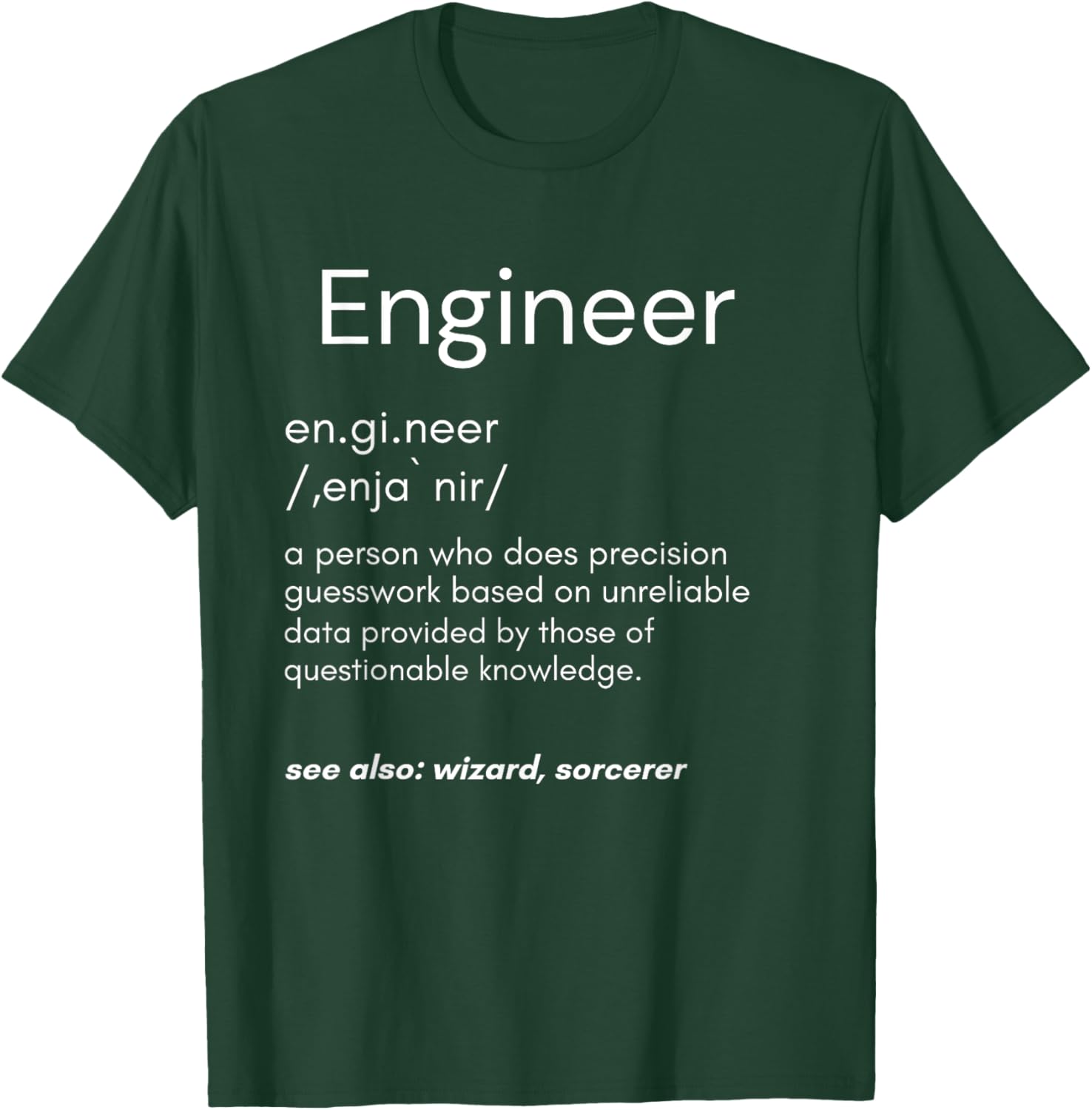 Engineer Art Women Civil Electrical Aerospace Grad T-Shirt - T-Shirt | Forest