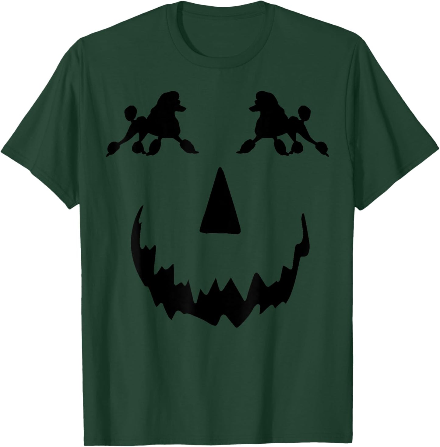 pumpkin Poodle halloween T-Shirt - T-Shirt | Forest