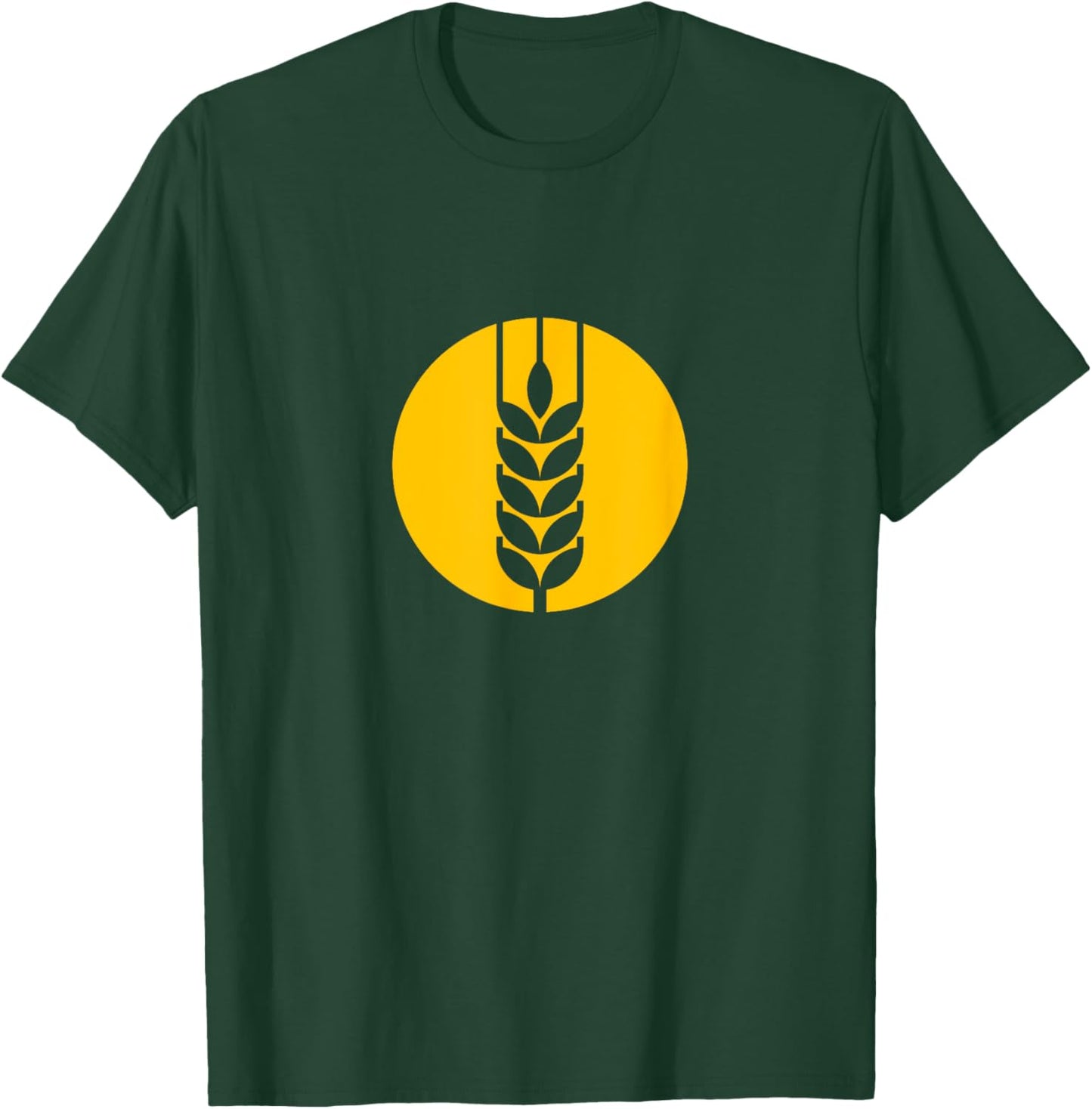 Wheat Harvest Farmer Grain Producer Agriculture T-Shirt - T-Shirt | Forest