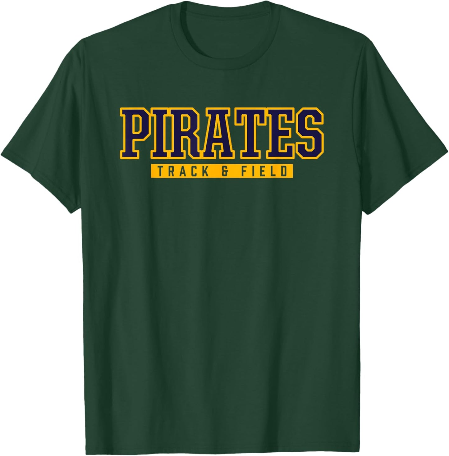 Poth Pirates Track & Field T-Shirt - T-Shirt | Forest