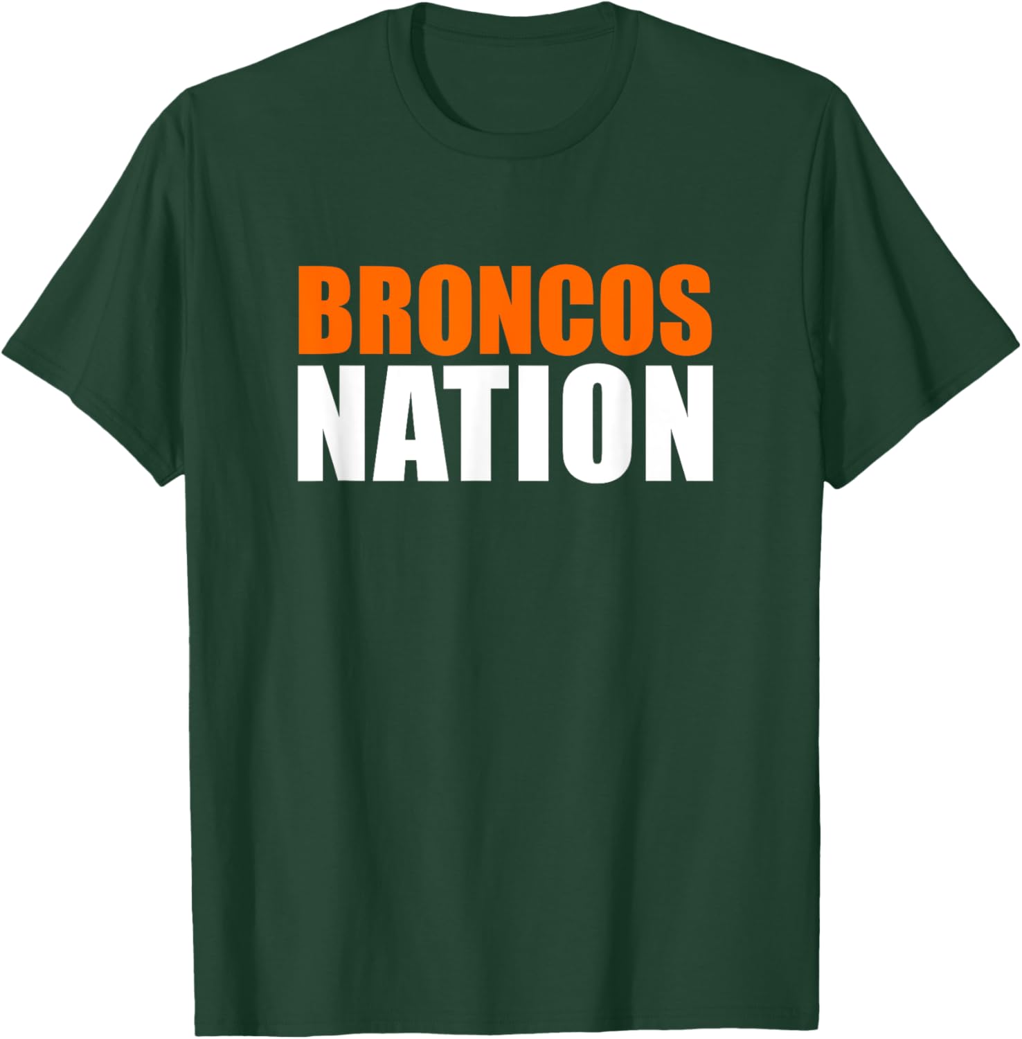 Homestead Broncos Nation HS T-Shirt - T-Shirt | Forest