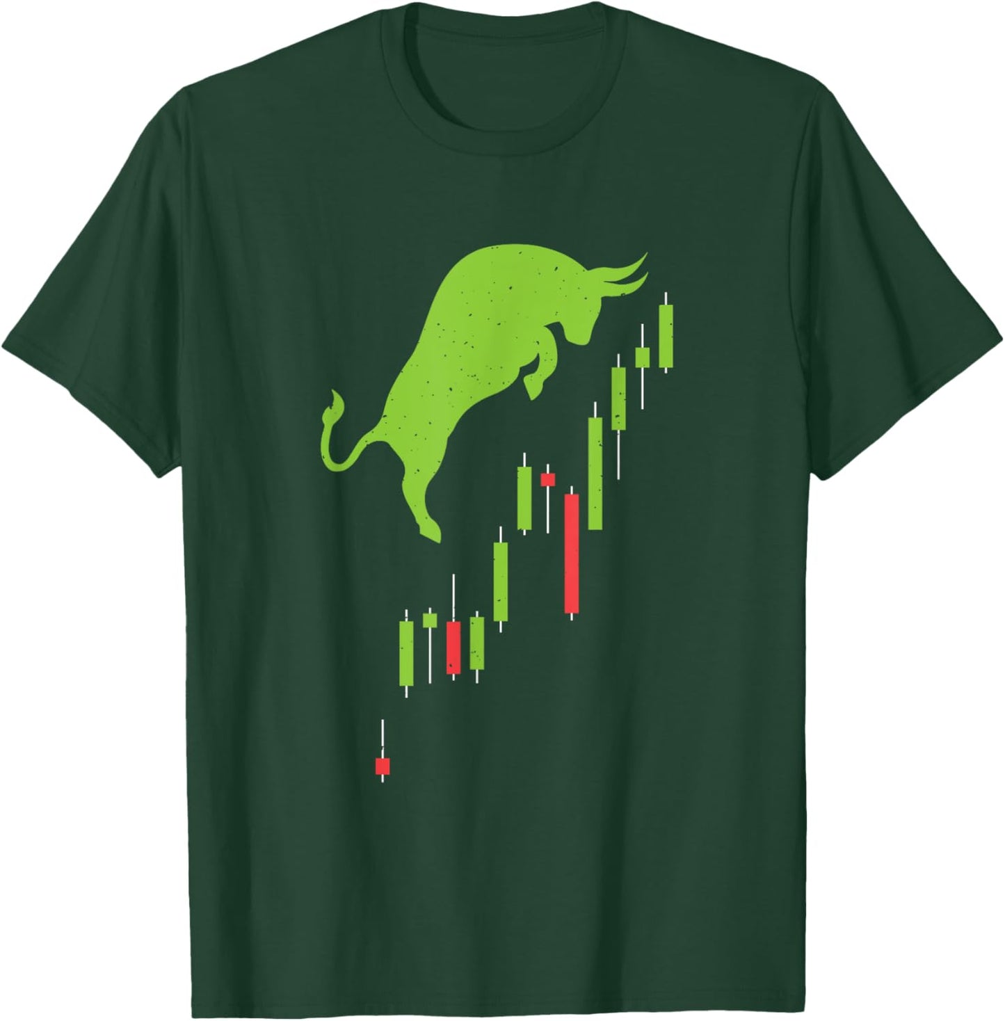 Best Stock Market Art Women Stock Broker Day Trading T-Shirt - T-Shirt | Forest