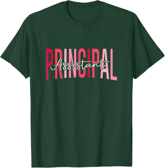Funny Assistant Principal Funny School Worker Assistant T-Shirt - T-Shirt | Forest