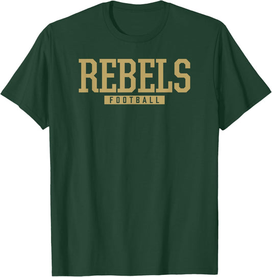 Boyle County Rebels Football HS T-Shirt - T-Shirt | Forest