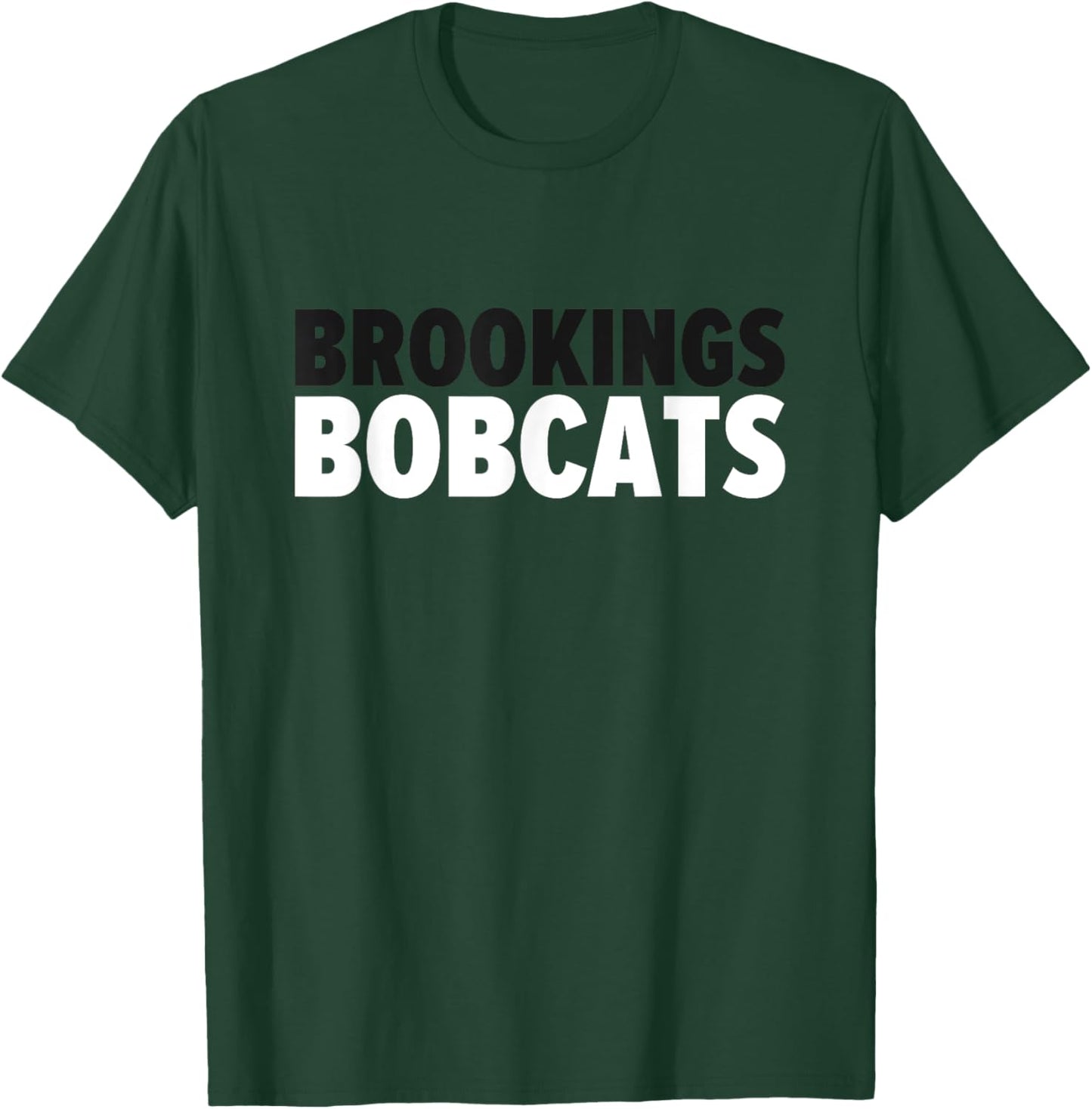 Brookings Bobcats Bold T-Shirt - T-Shirt | Forest