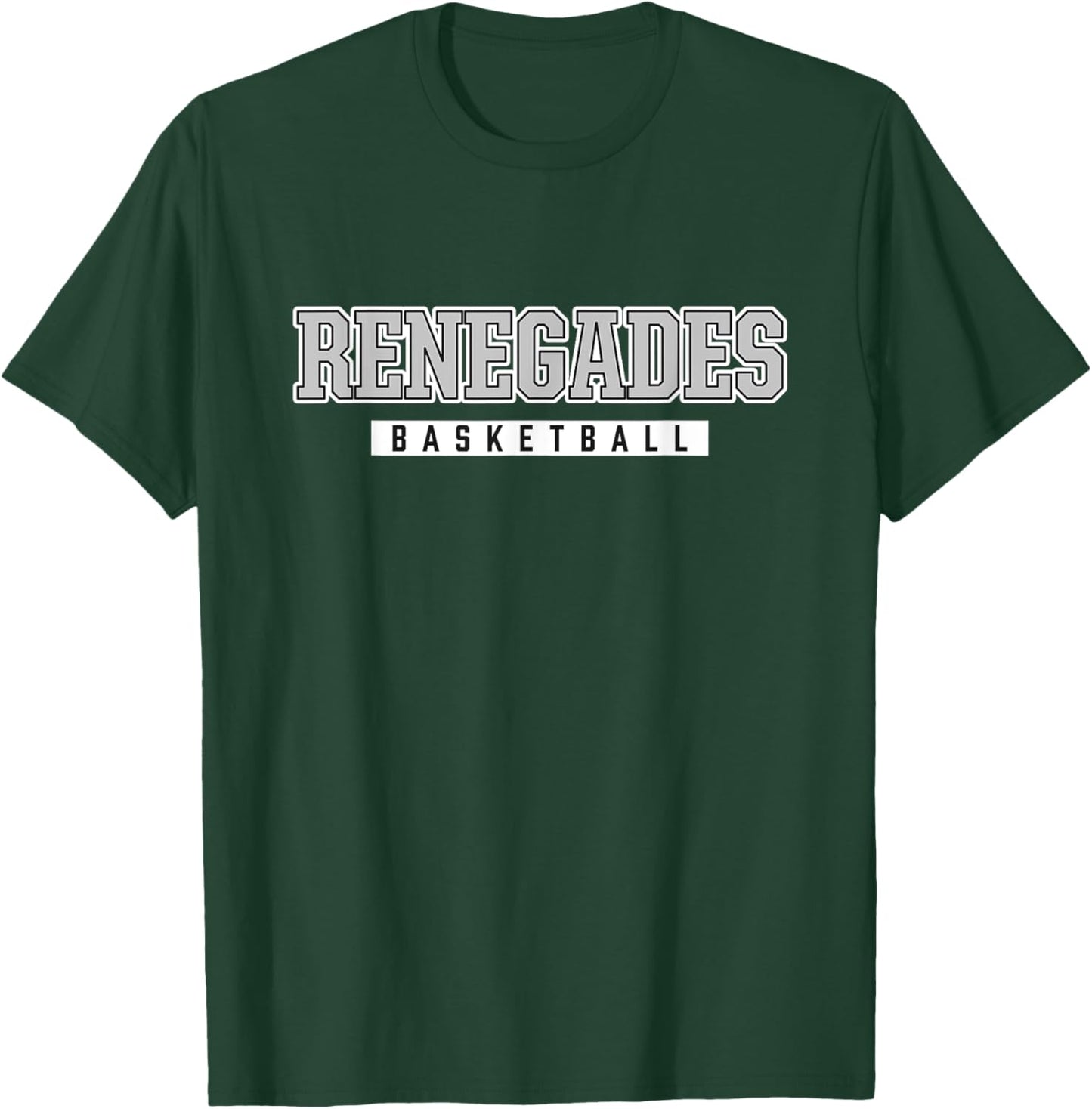 Renegades Basketball Westside High School T-Shirt - T-Shirt | Forest