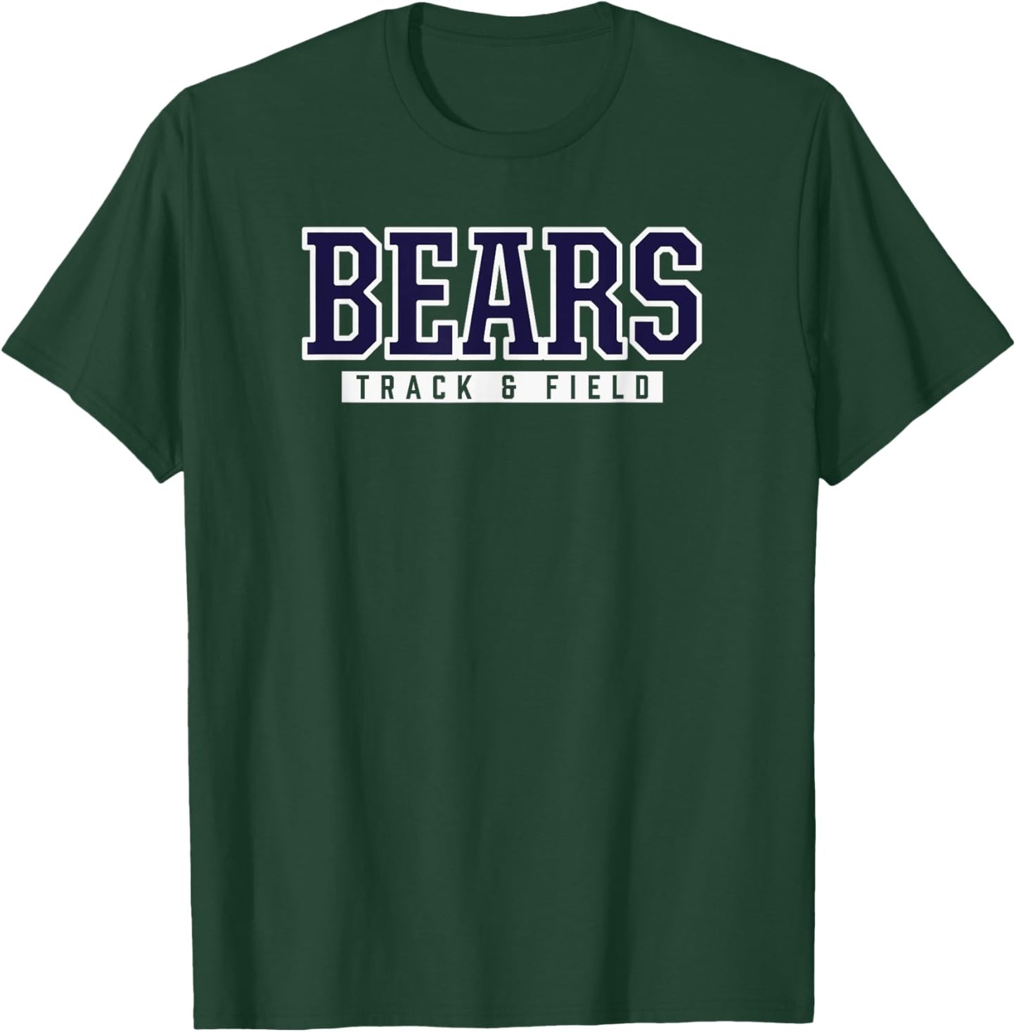 Leetonia Bears Track & Field T-Shirt - T-Shirt | Forest