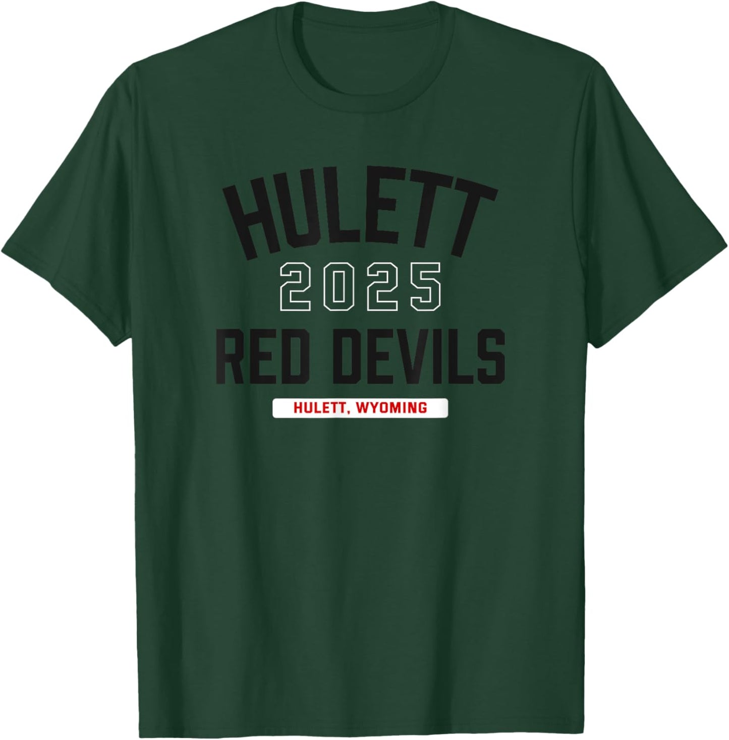 Hulett Red Devils Hulett, Wyoming 2025 T-Shirt - T-Shirt | Forest