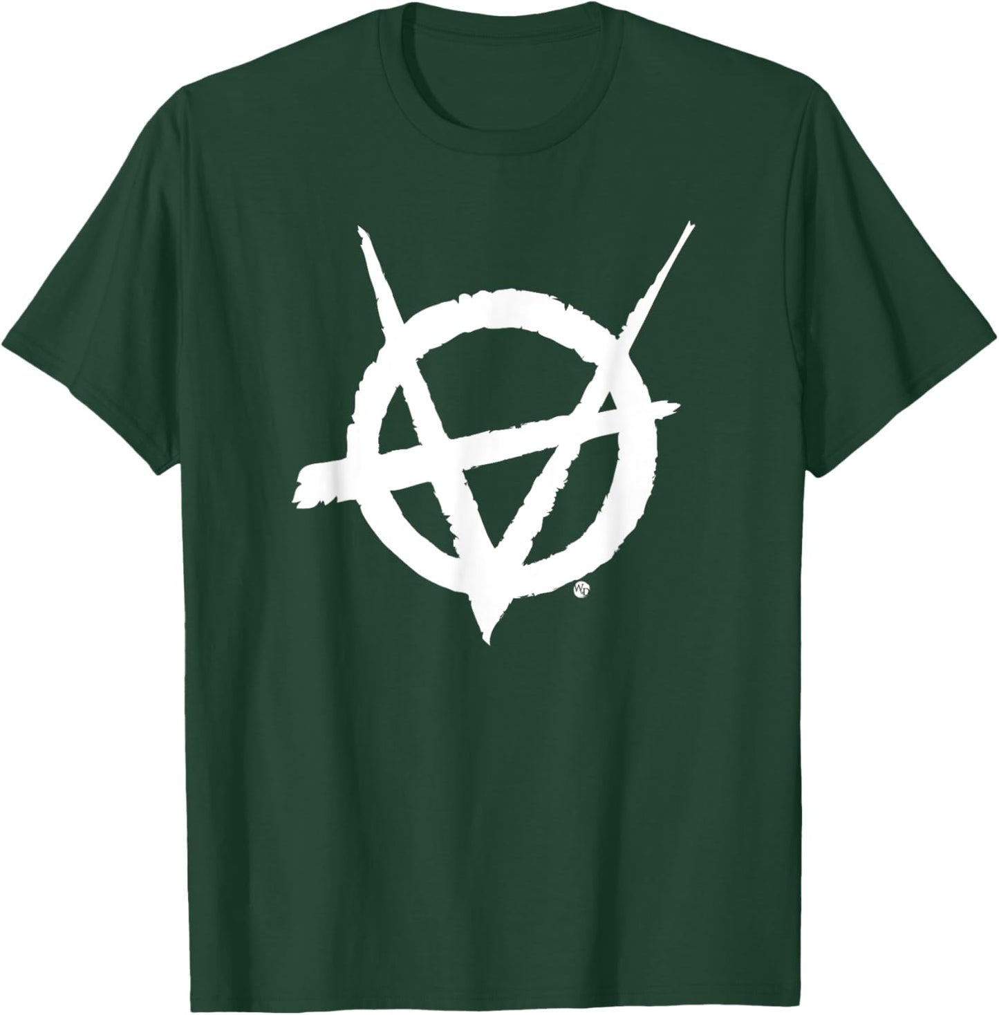 World of Darkness Vampire: The Masquerade Brujah Icon Black -Adult T-Shirt - T-Shirt | Forest