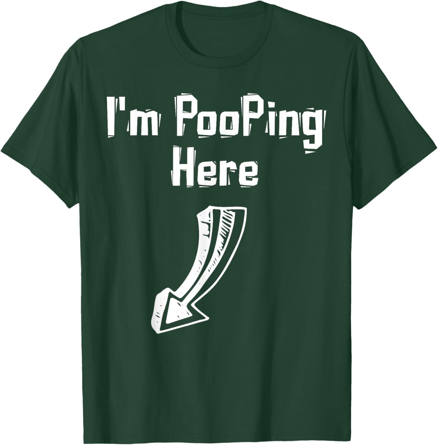 Funny Ileostomy Colostomy Poop Shirt Ostomy Bag Humor T-Shirt - T-Shirt | Forest