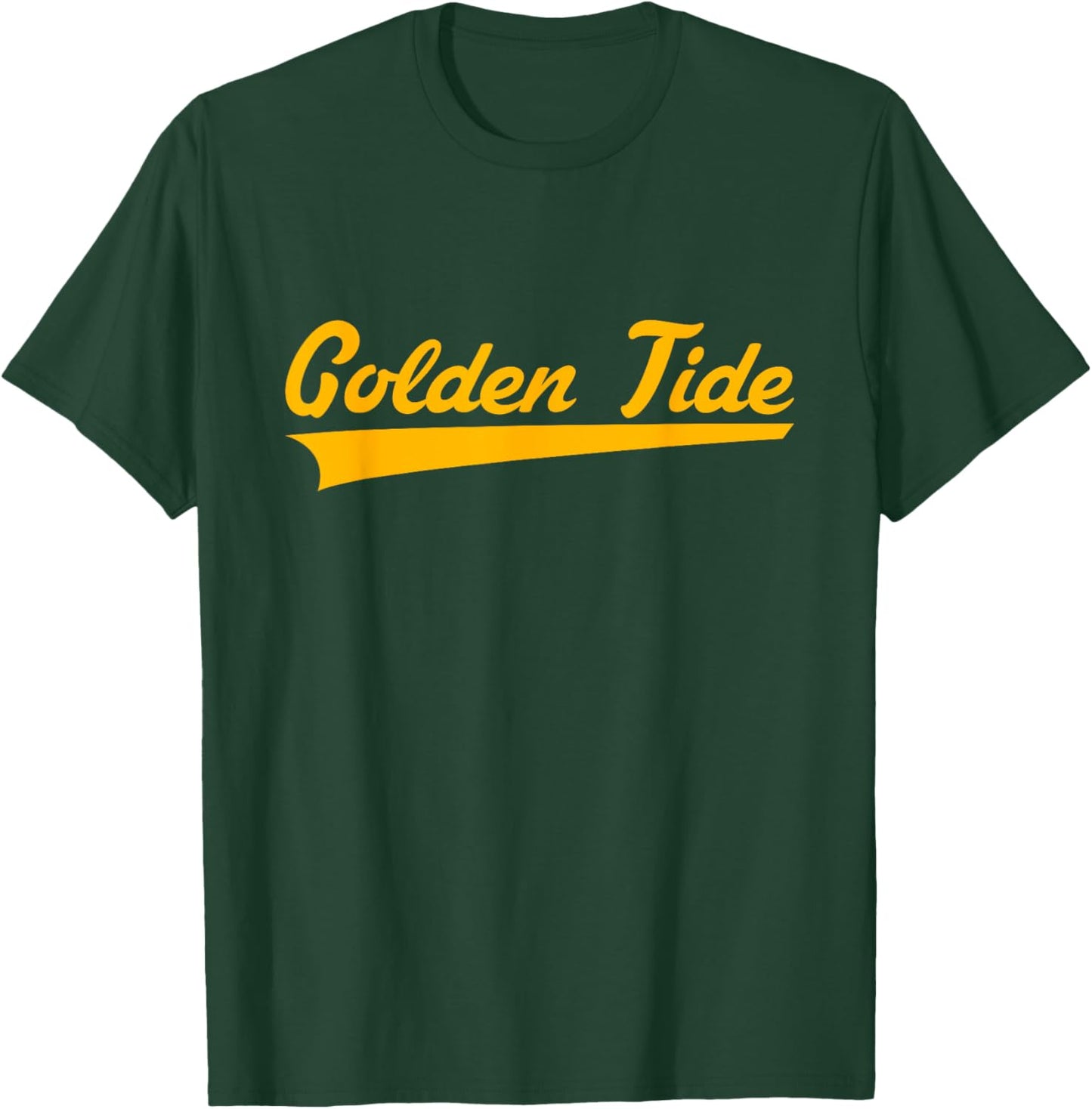 Peabody Golden Tide Vintage Swoosh T-Shirt - T-Shirt | Forest