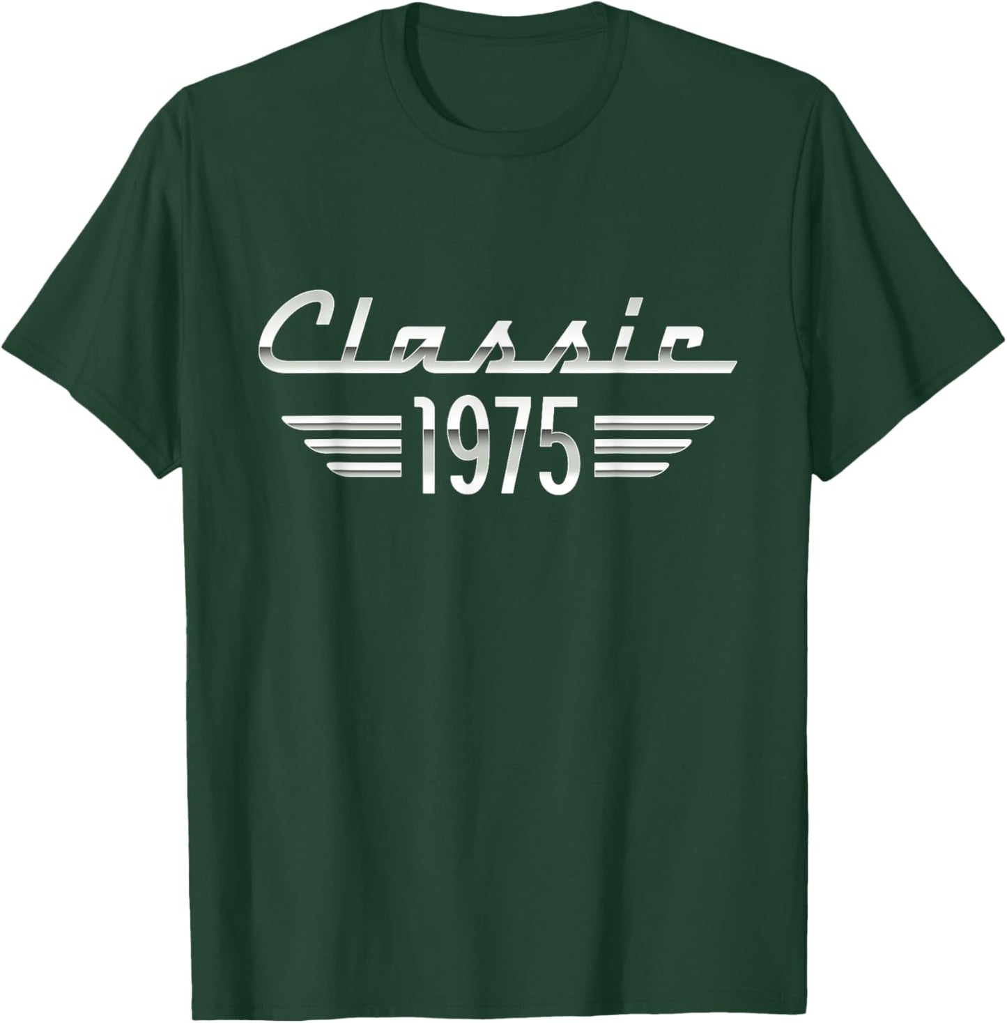 50 Year Old Gifts Classic 1975 50th Birthday T-Shirt - T-Shirt | Forest