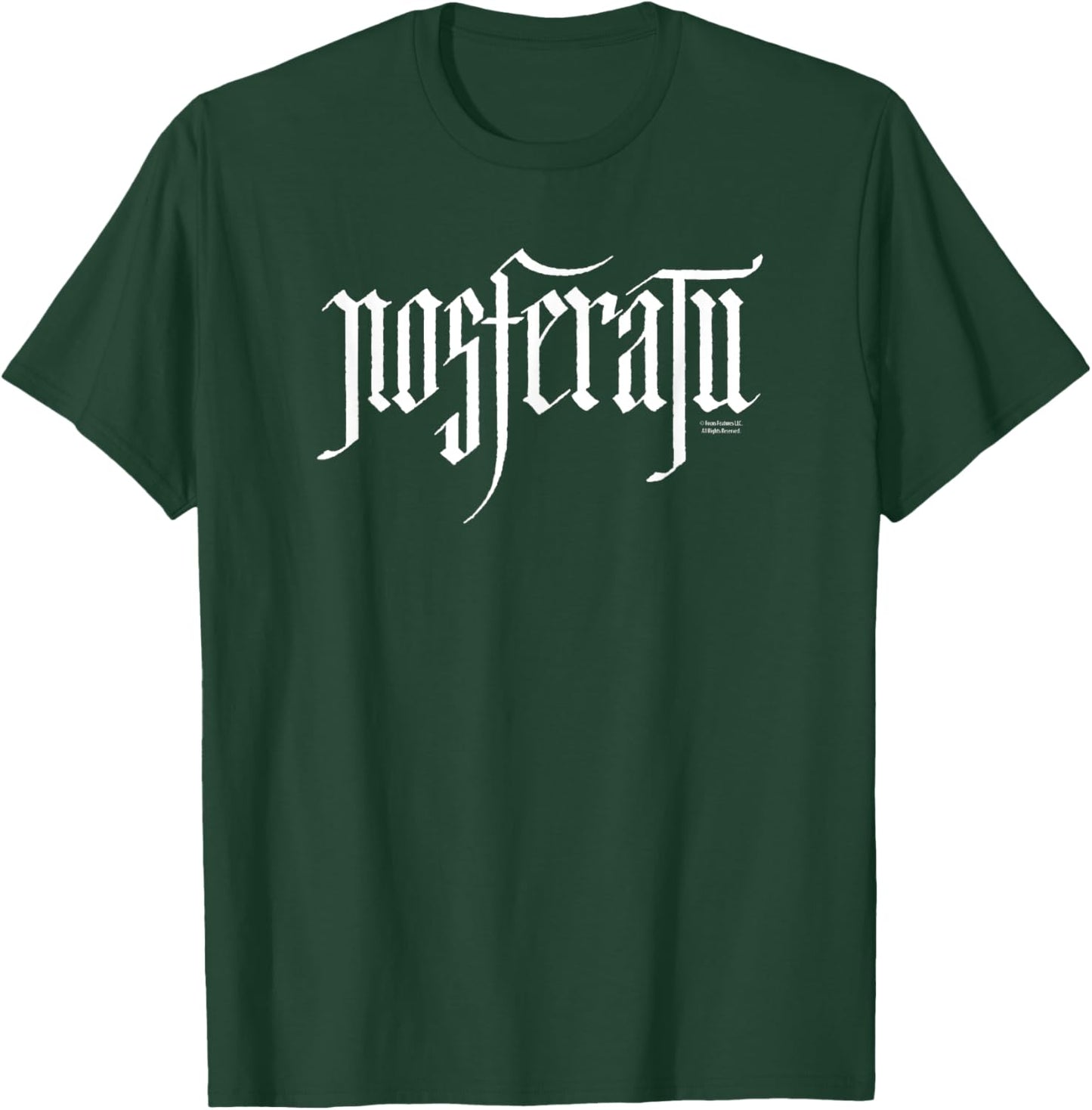 Nosferatu Logo White T-Shirt - T-Shirt | Forest