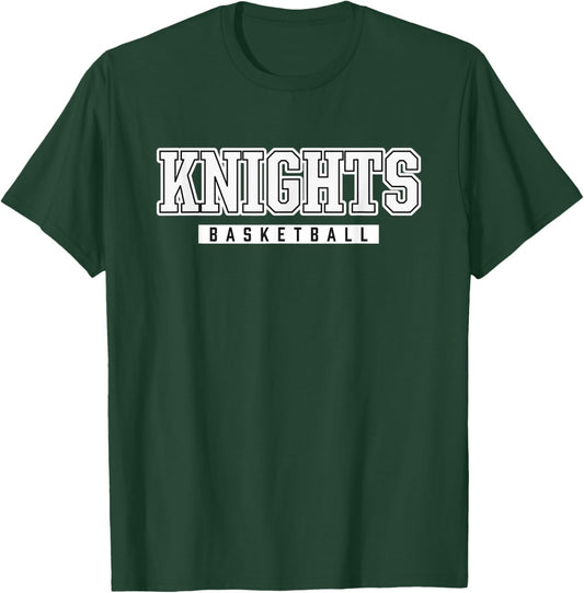 Knights Basketball Turner Ashby High School T-Shirt - T-Shirt | Forest
