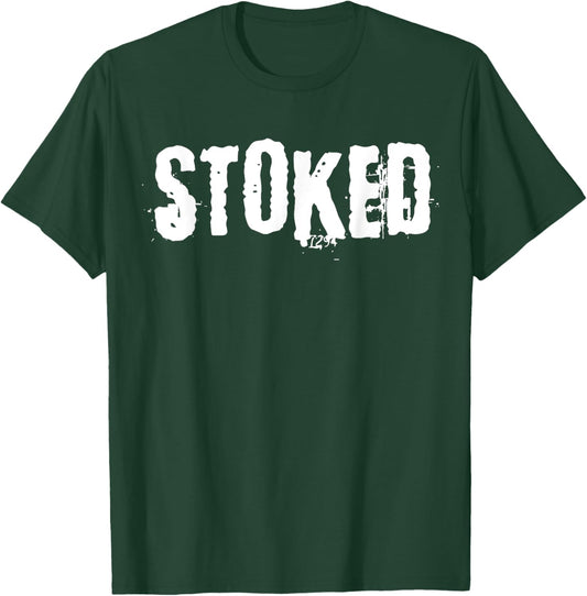 Stoked T-Shirt - T-Shirt | Forest