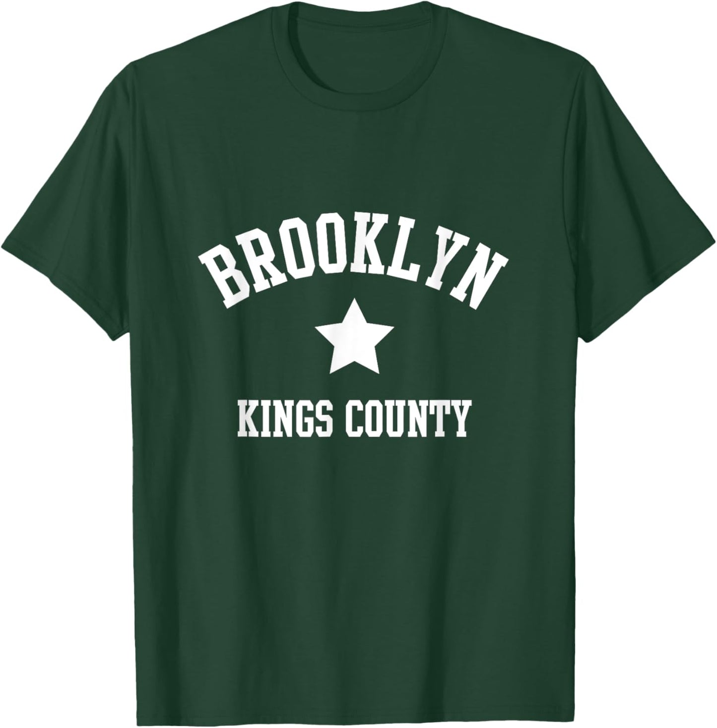 Brooklyn Kings County NY New York Coolest borough T-Shirt - T-Shirt | Forest