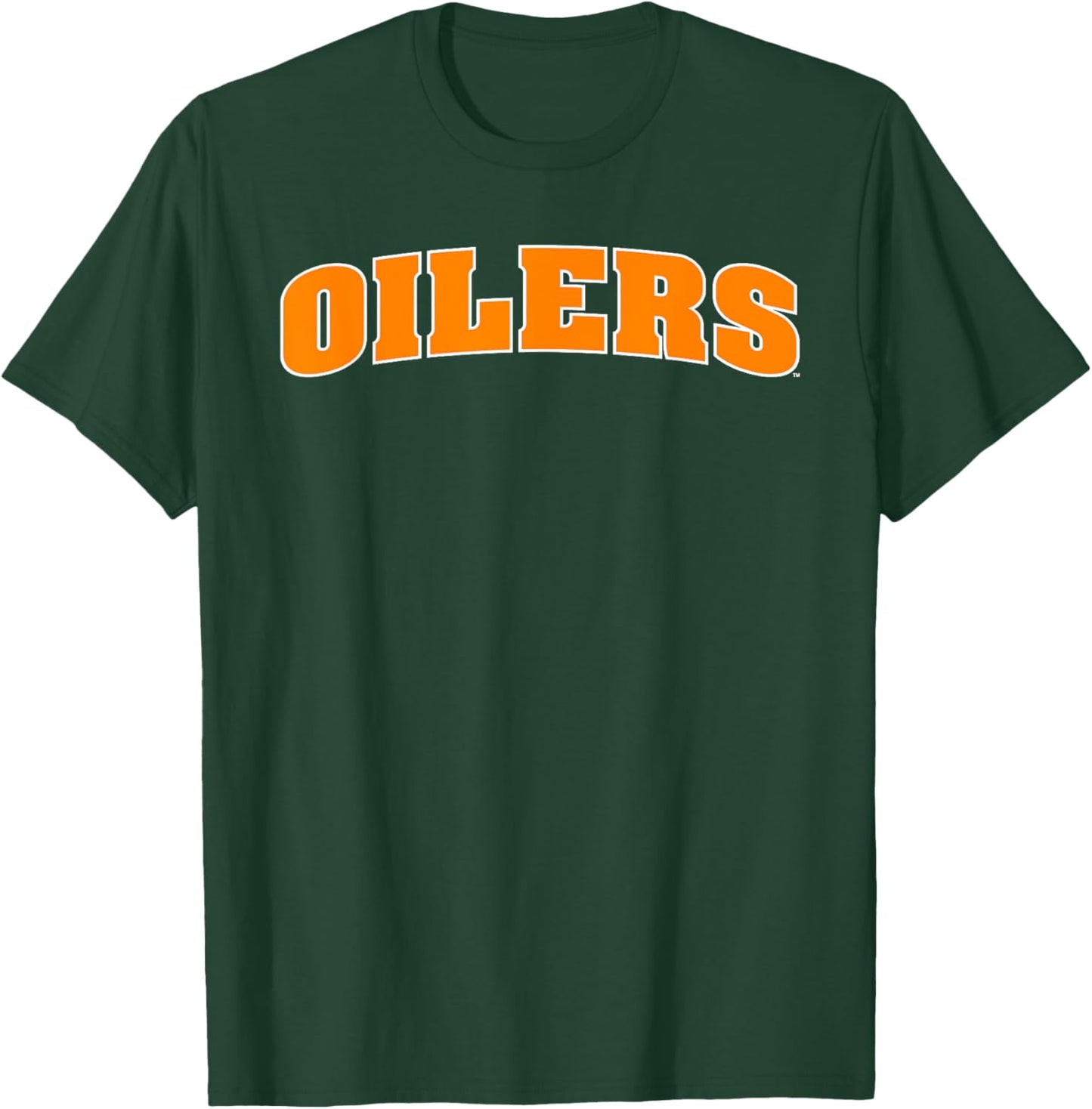 University of Findlay Oilers Block Type Logo T-Shirt - T-Shirt | Forest