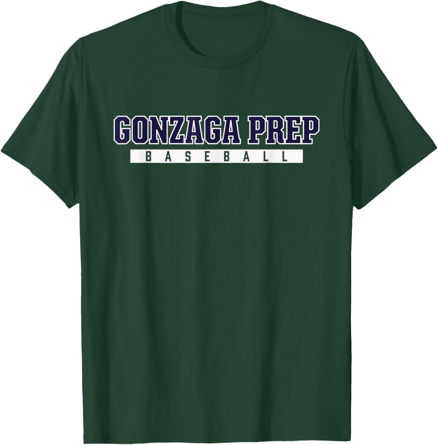 Gonzaga Prep School Baseball T-Shirt - T-Shirt | Forest