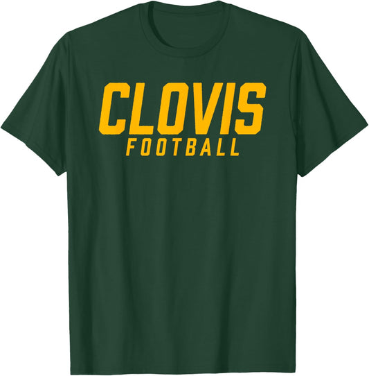 Clovis High School Football Team T-Shirt - T-Shirt | Forest