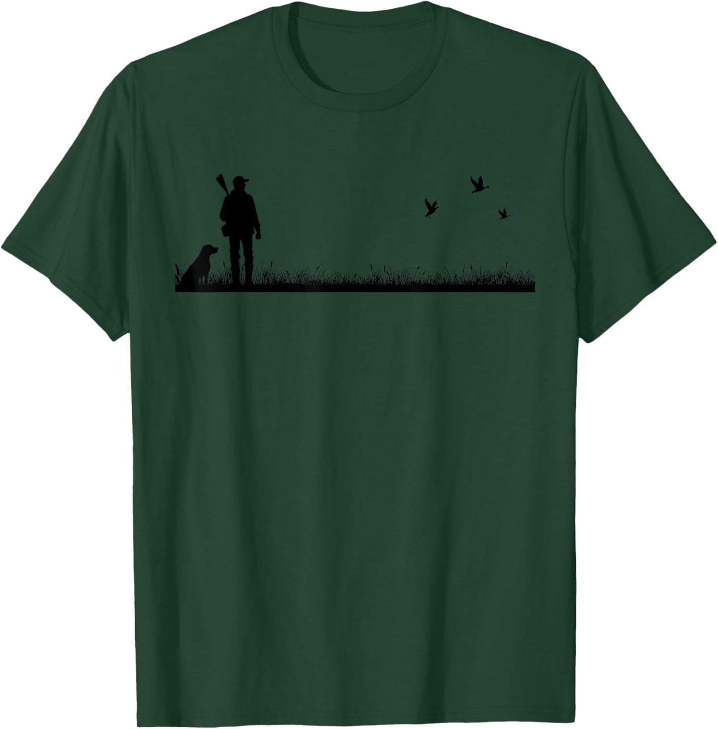 Upland Bird Hunting Dog Duck Pheasant Quail For Hunters T-Shirt - T-Shirt | Forest