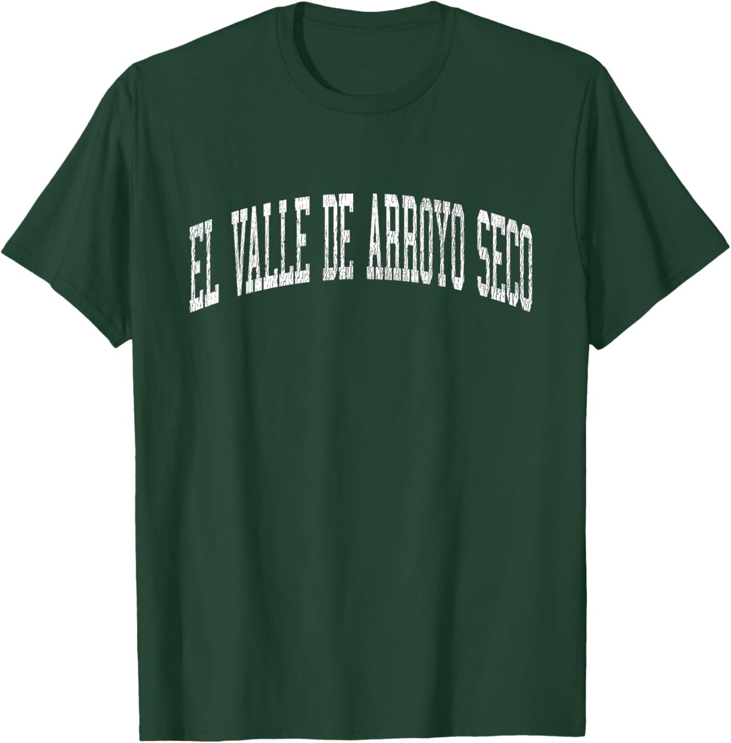 El Valle de Arroyo Seco New Mexico NM Vintage Athletic Sport T-Shirt - T-Shirt | Forest