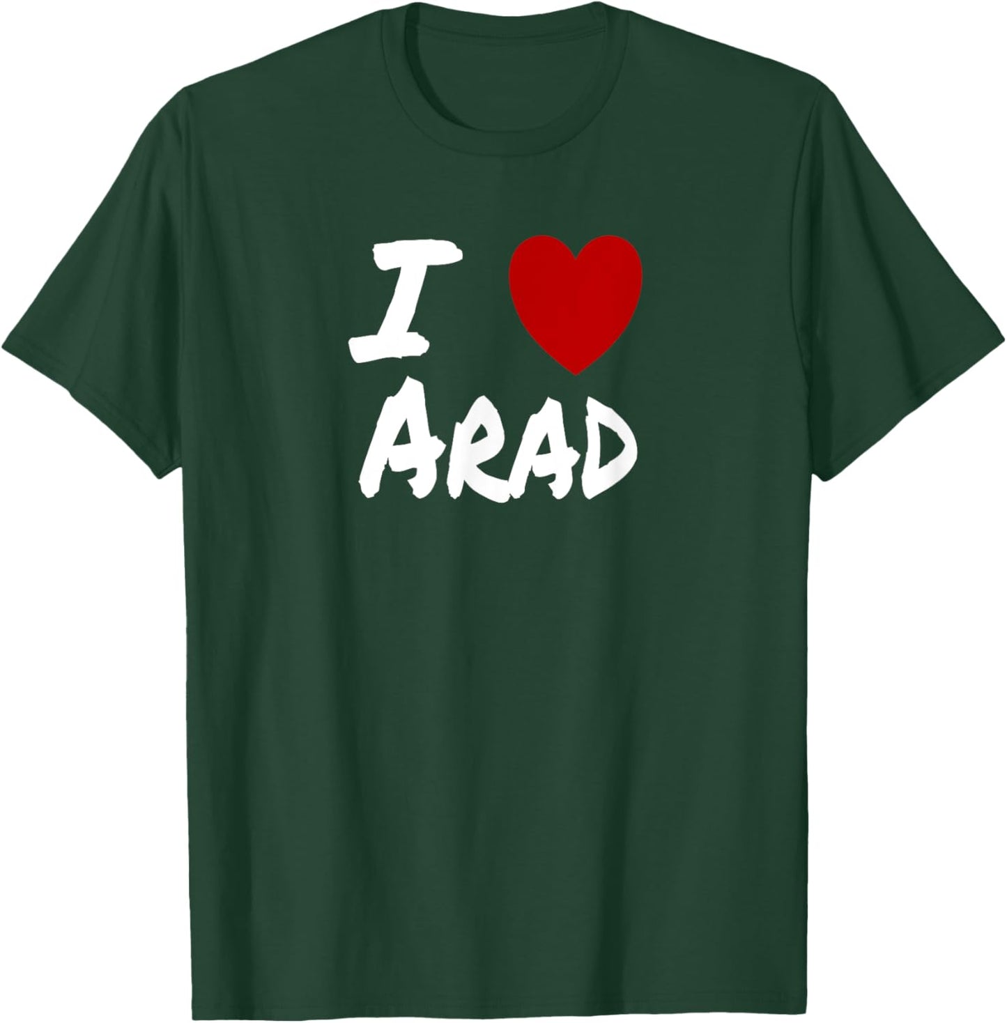I Heart (Love) Arad Travel Vacation Tourism Romania T-Shirt - T-Shirt | Forest