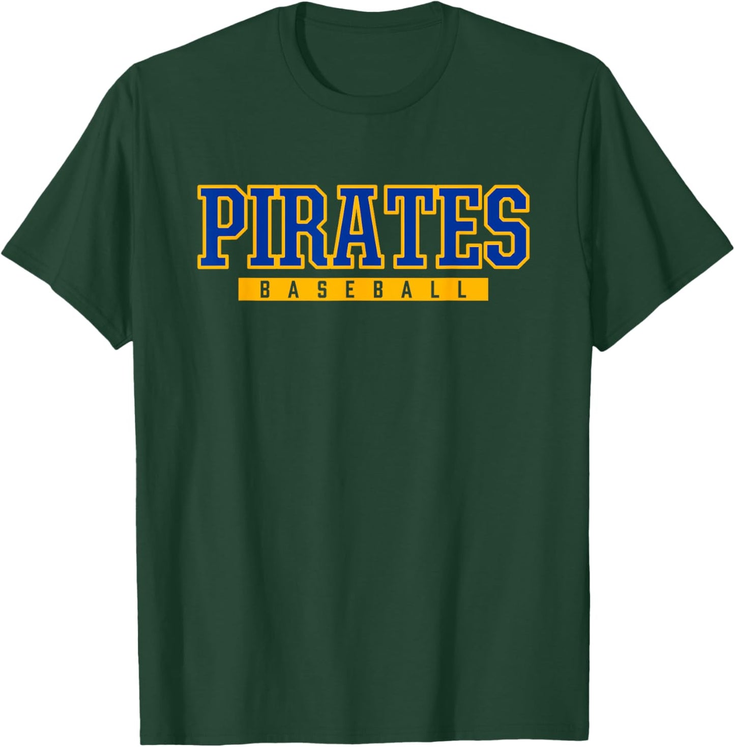 Fernandina Beach Pirates Baseball T-Shirt - T-Shirt | Forest