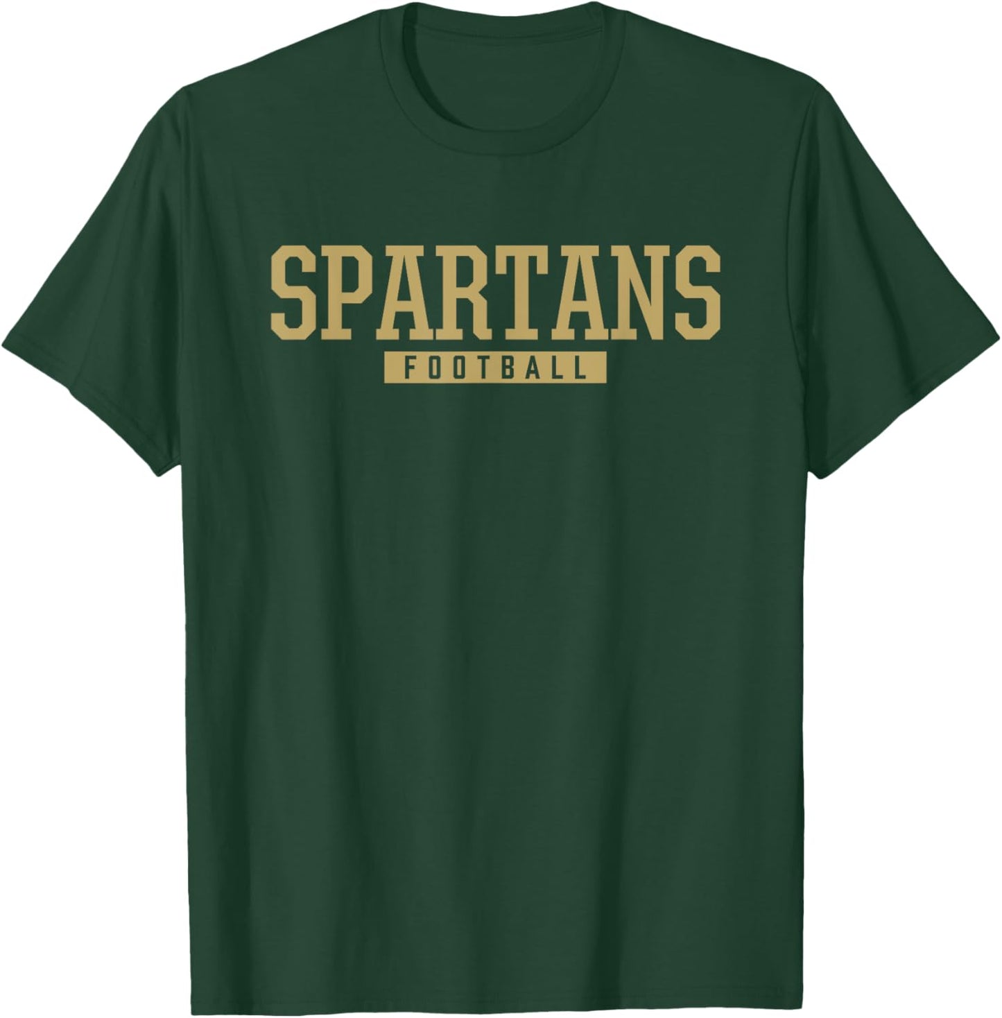 Sycamore Spartans Football HS T-Shirt - T-Shirt | Forest