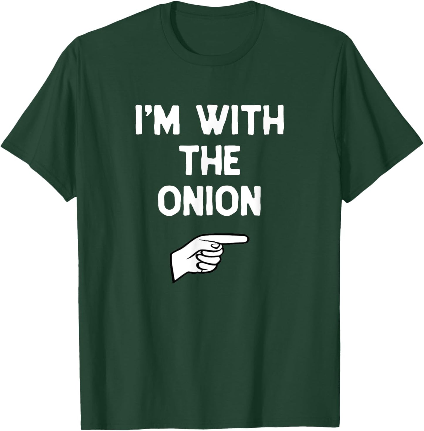 I'm With The Onion Costume Halloween Matching Party T-Shirt - T-Shirt | Forest