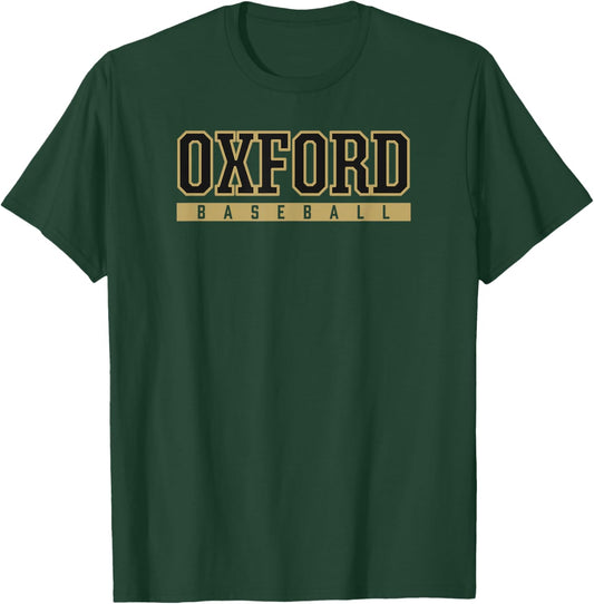Oxford High School Baseball T-Shirt - T-Shirt | Forest