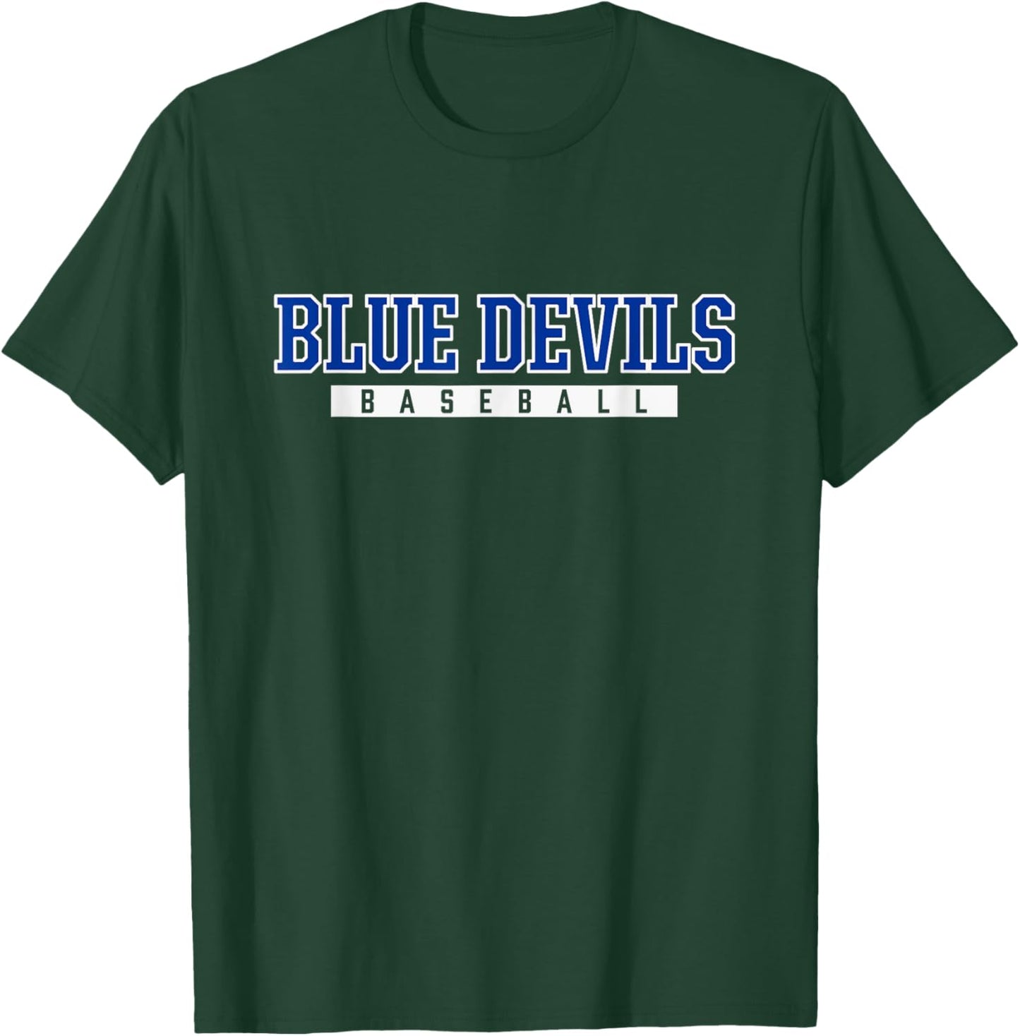Model Blue Devils Baseball T-Shirt - T-Shirt | Forest