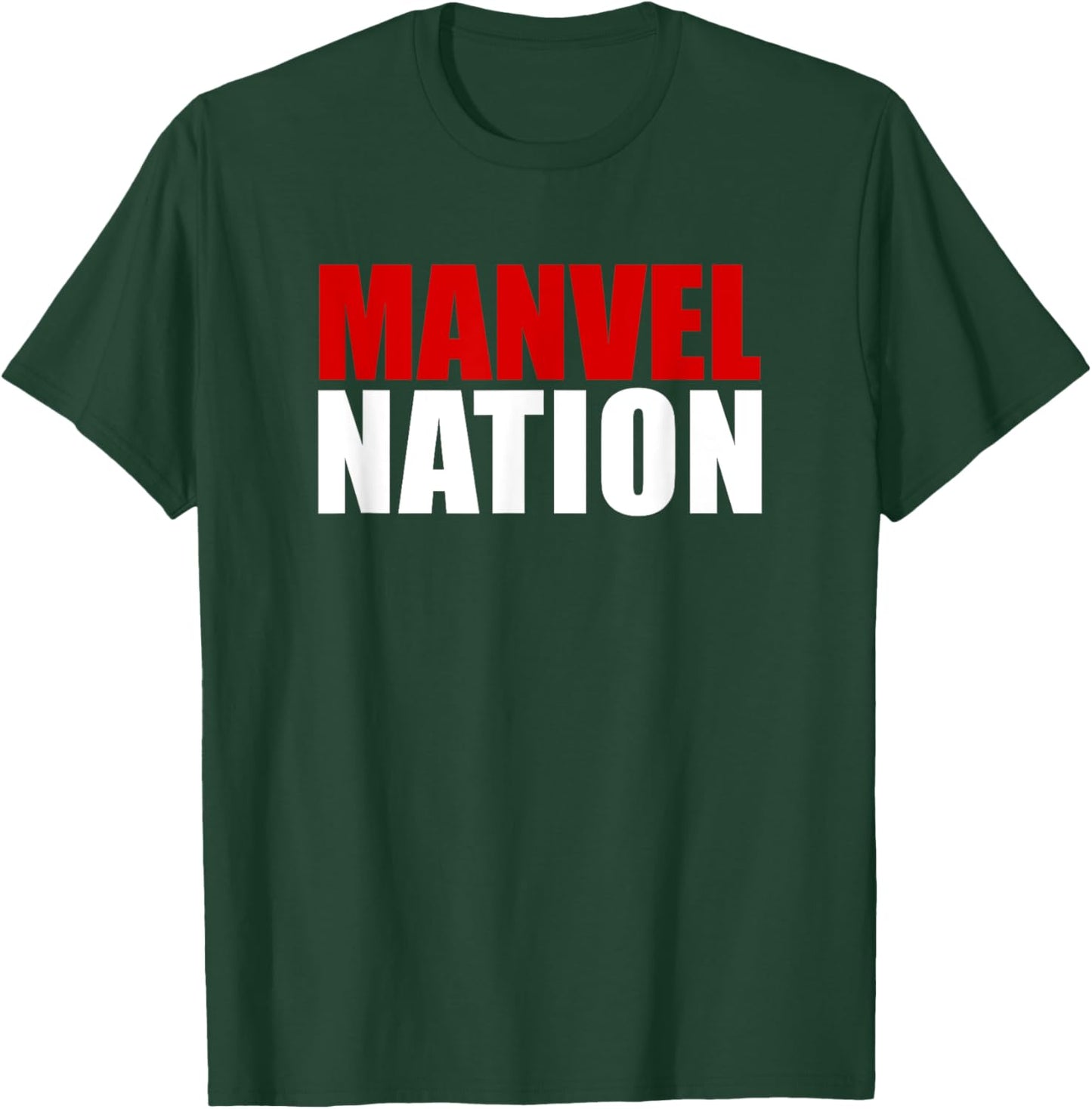Manvel High School Nation T-Shirt - T-Shirt | Forest