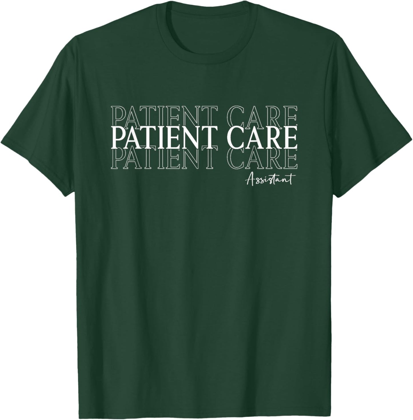 Patient Care Assistant PCA Appreciation Week Healthcare T-Shirt - T-Shirt | Forest