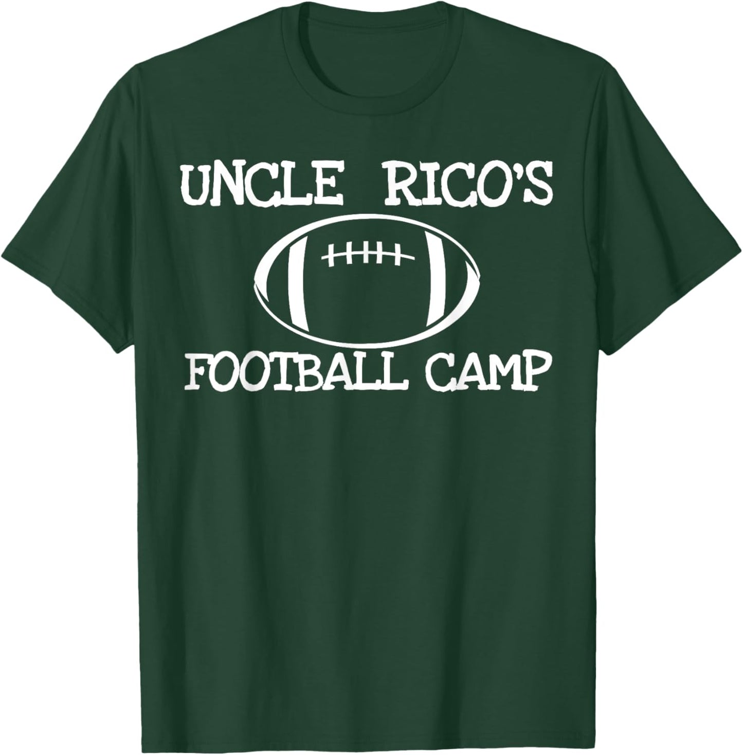 Uncle Rico's Football Camp Funny 2000's Pop Culture T-Shirt - T-Shirt | Forest