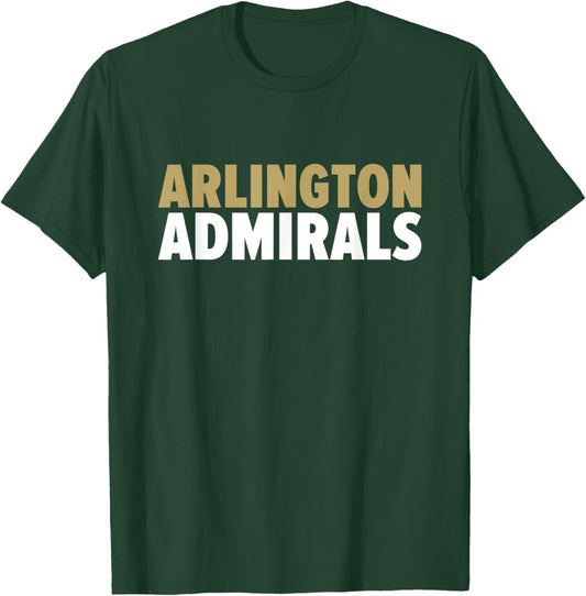 Arlington Admirals Bold T-Shirt - T-Shirt | Forest