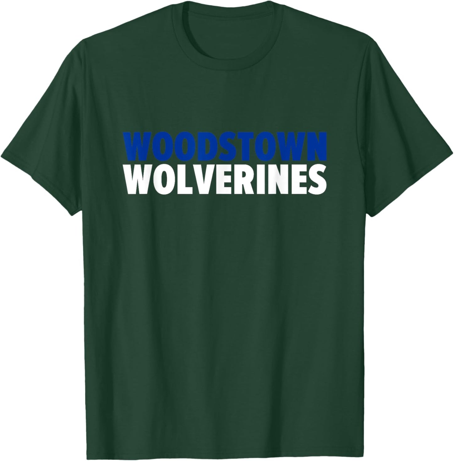 Woodstown Wolverines Bold T-Shirt - T-Shirt | Forest