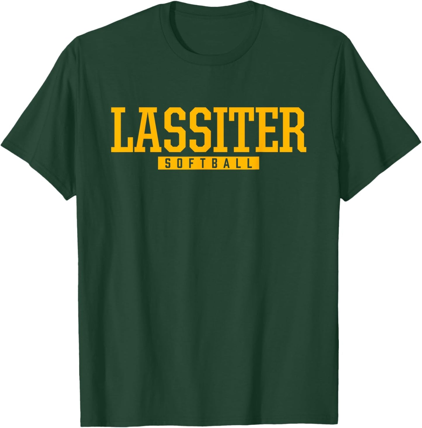 Lassiter High School Softball T-Shirt - T-Shirt | Forest