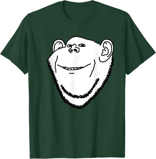 Soyjak Soy Wojak Soyboy Internet Meme Impish Ears Swede T-Shirt - T-Shirt | Forest