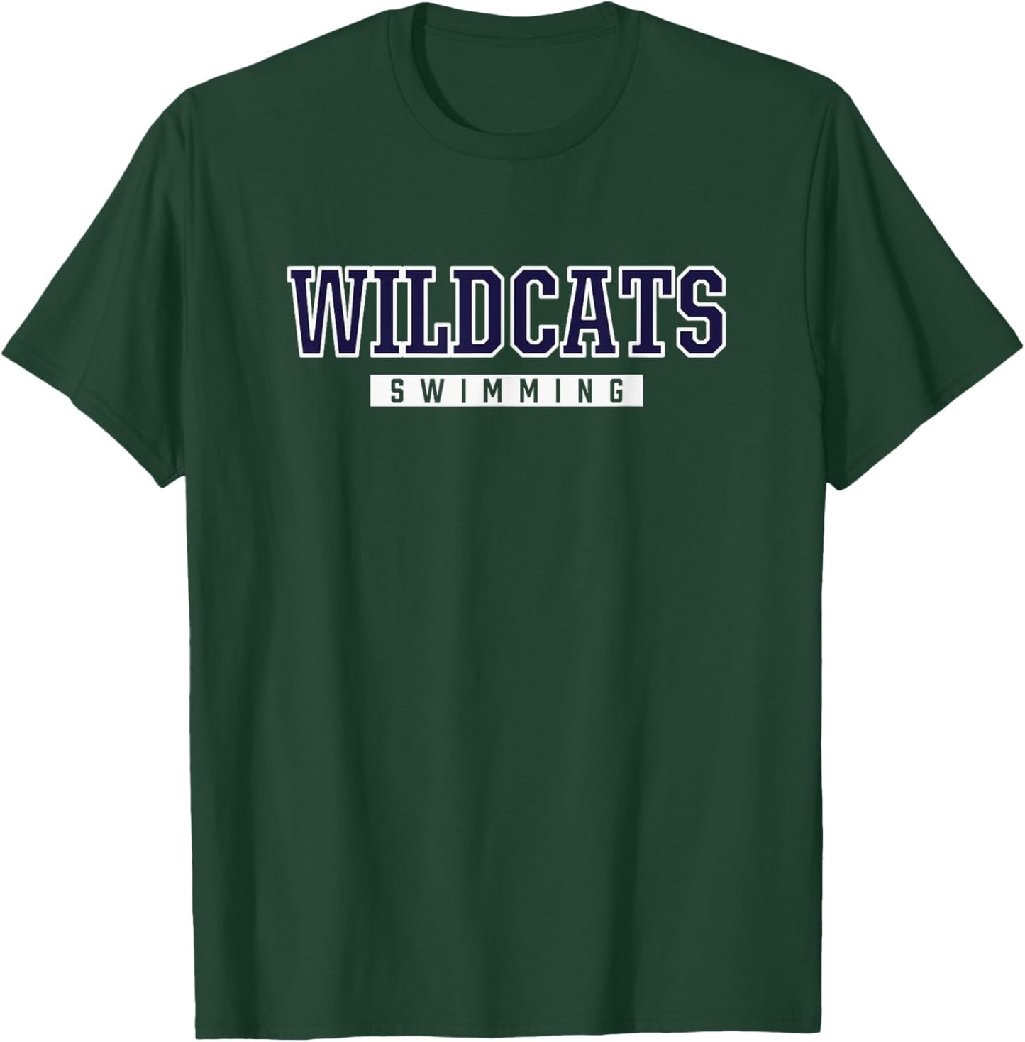 Northwestern Wildcats Swimming T-Shirt - T-Shirt | Forest