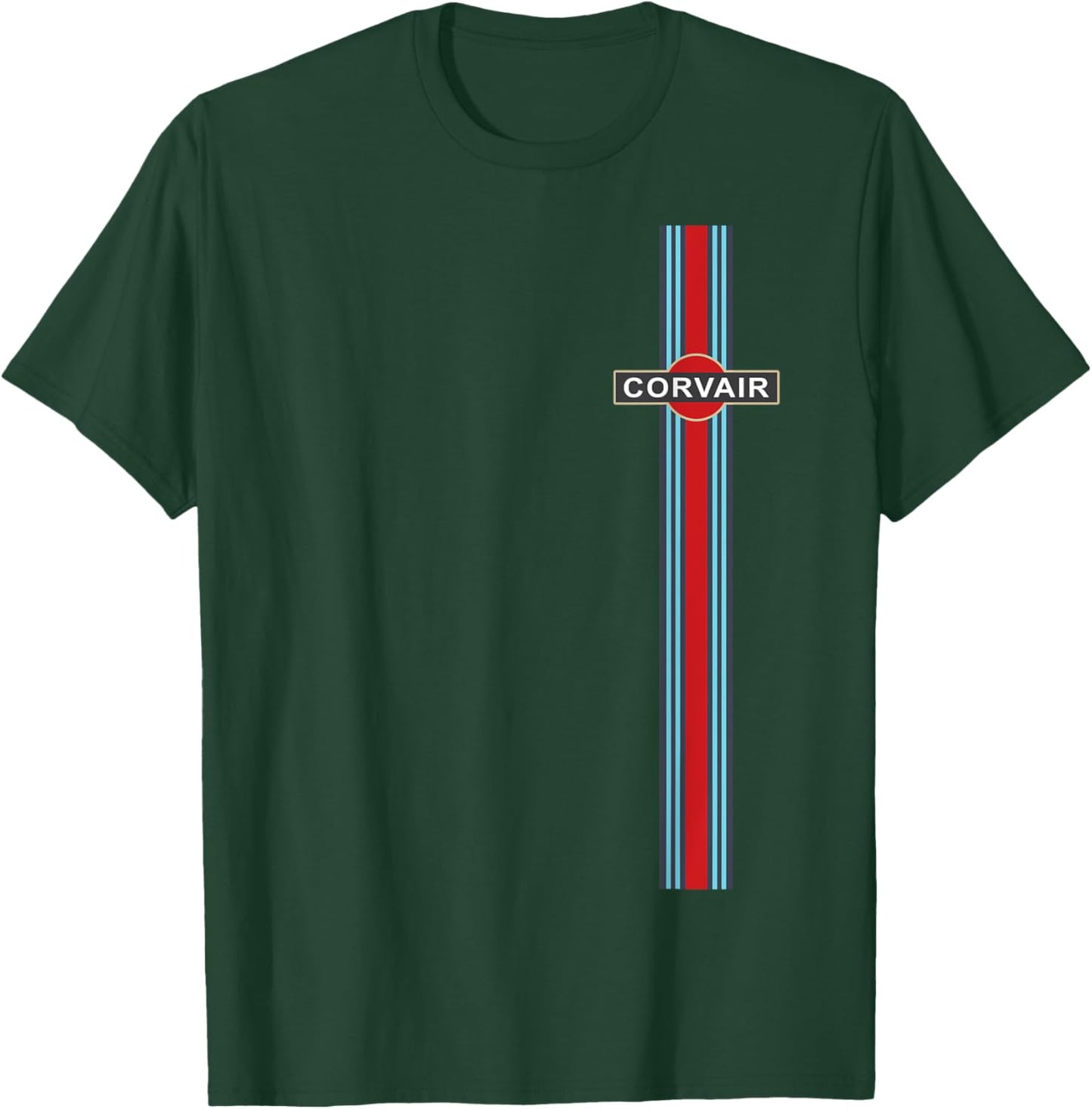 Corvair martini Racing Livery Tribute Style T-Shirt - T-Shirt | Forest